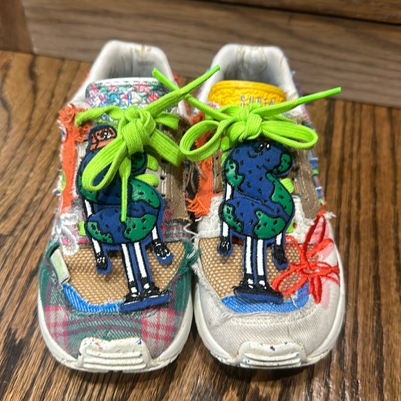 Adidas Toddler Sneakers Size 8.5K - Picture 1 of 5